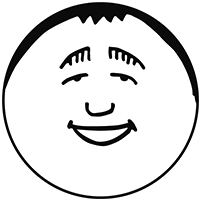 木内みつる似顔絵マーク